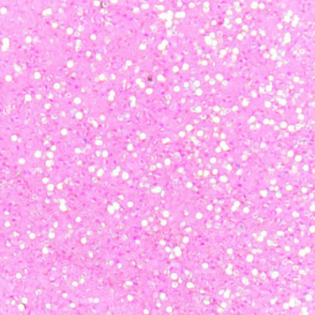 Pink background with white speckles