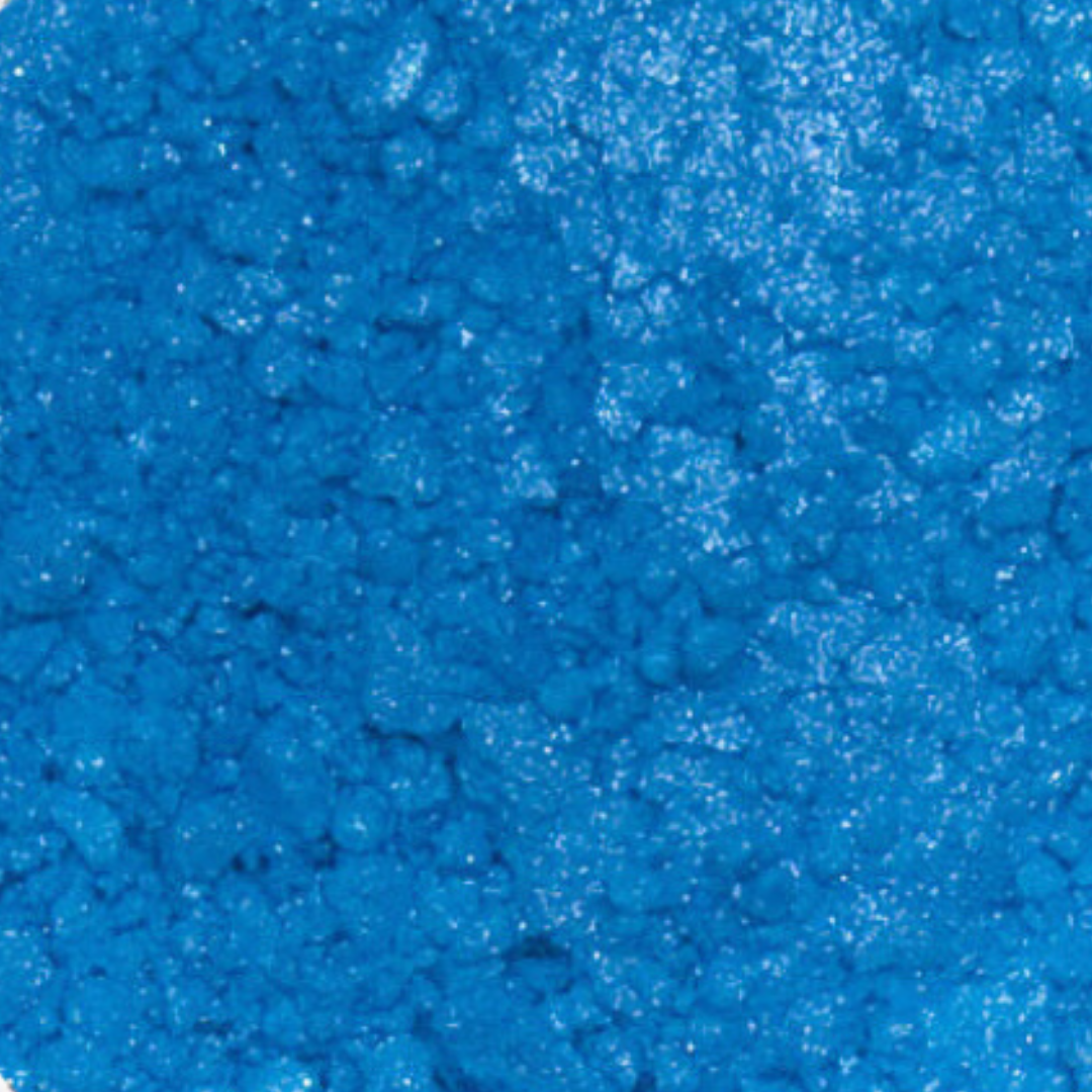 Close-up of blue textured material