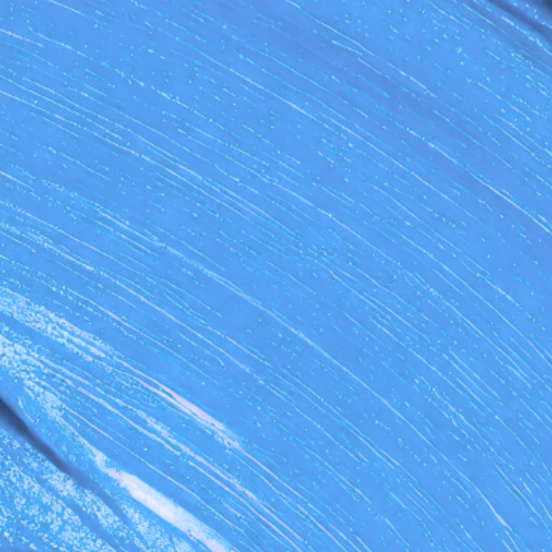 Close-up of a blue surface with subtle texture