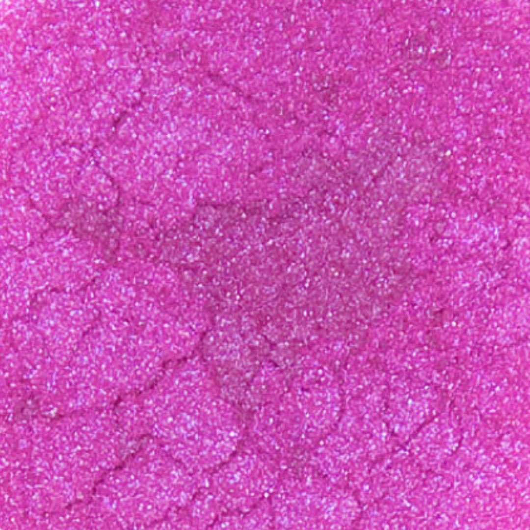Close-up of pink glittery material