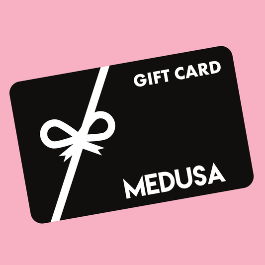 Medusa gift card in multiple dollar amounts