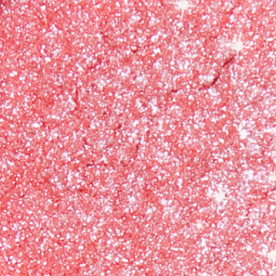 Close-up of pink glitter texture