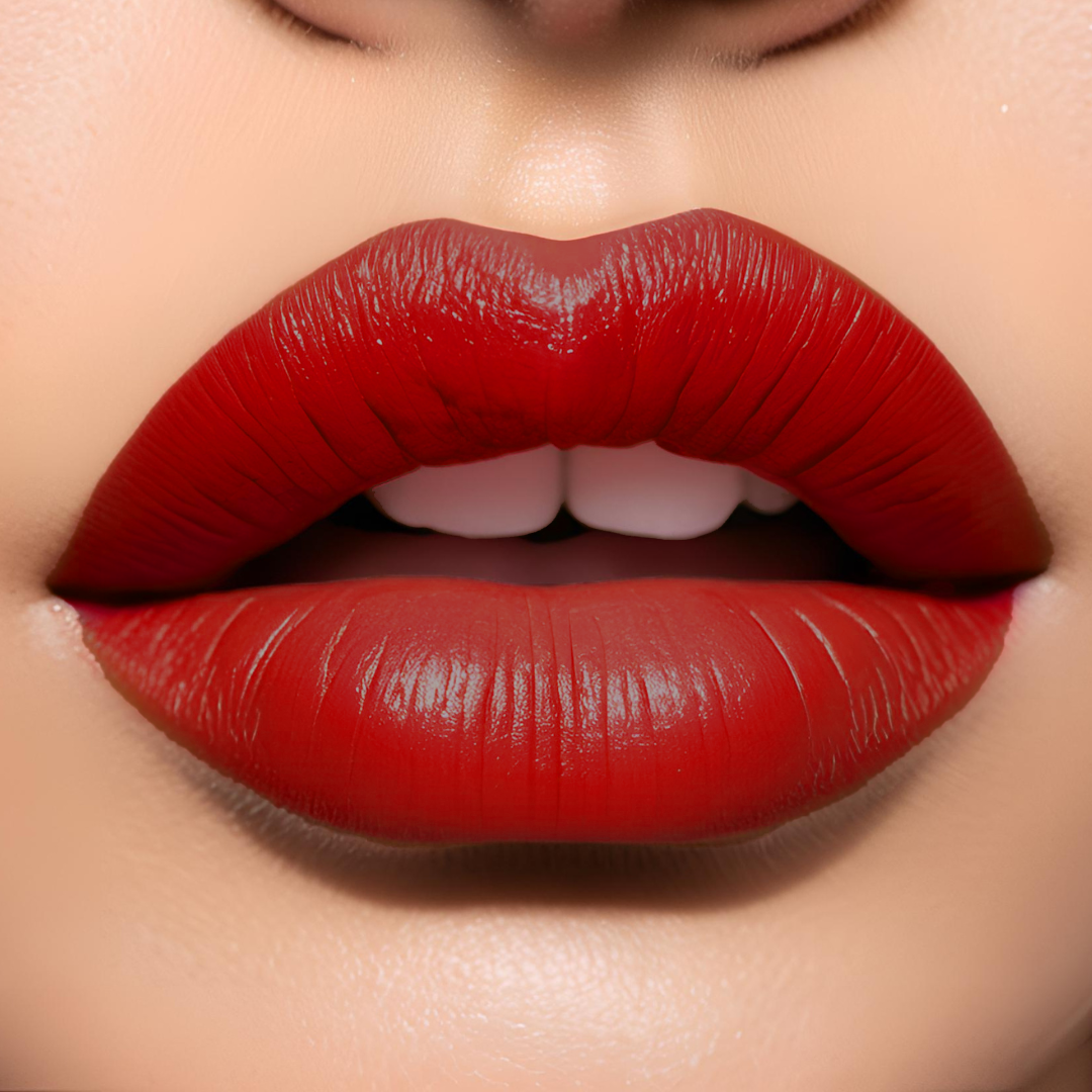 devilish lipstick deep true red