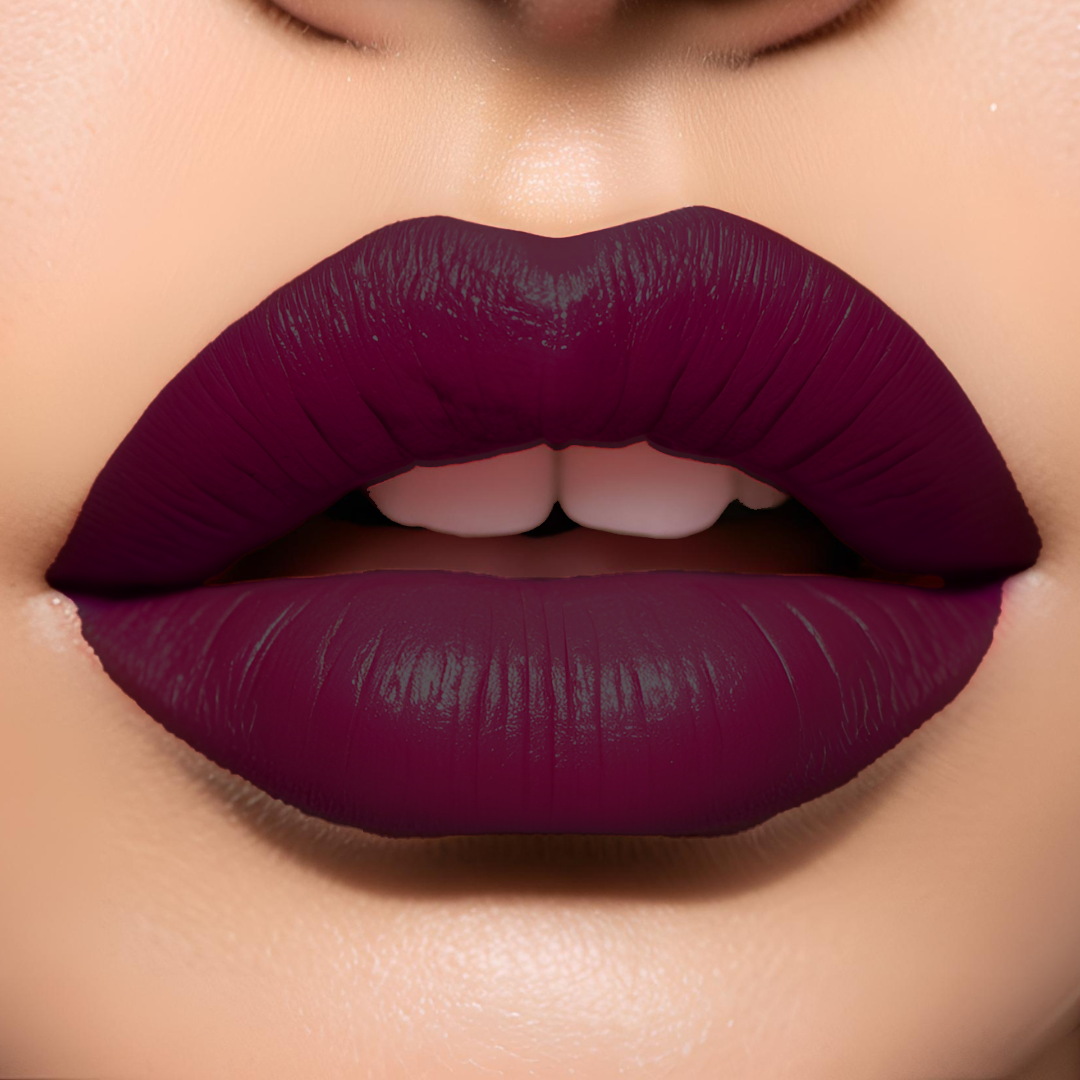 Lolita lipstick dark eggplant