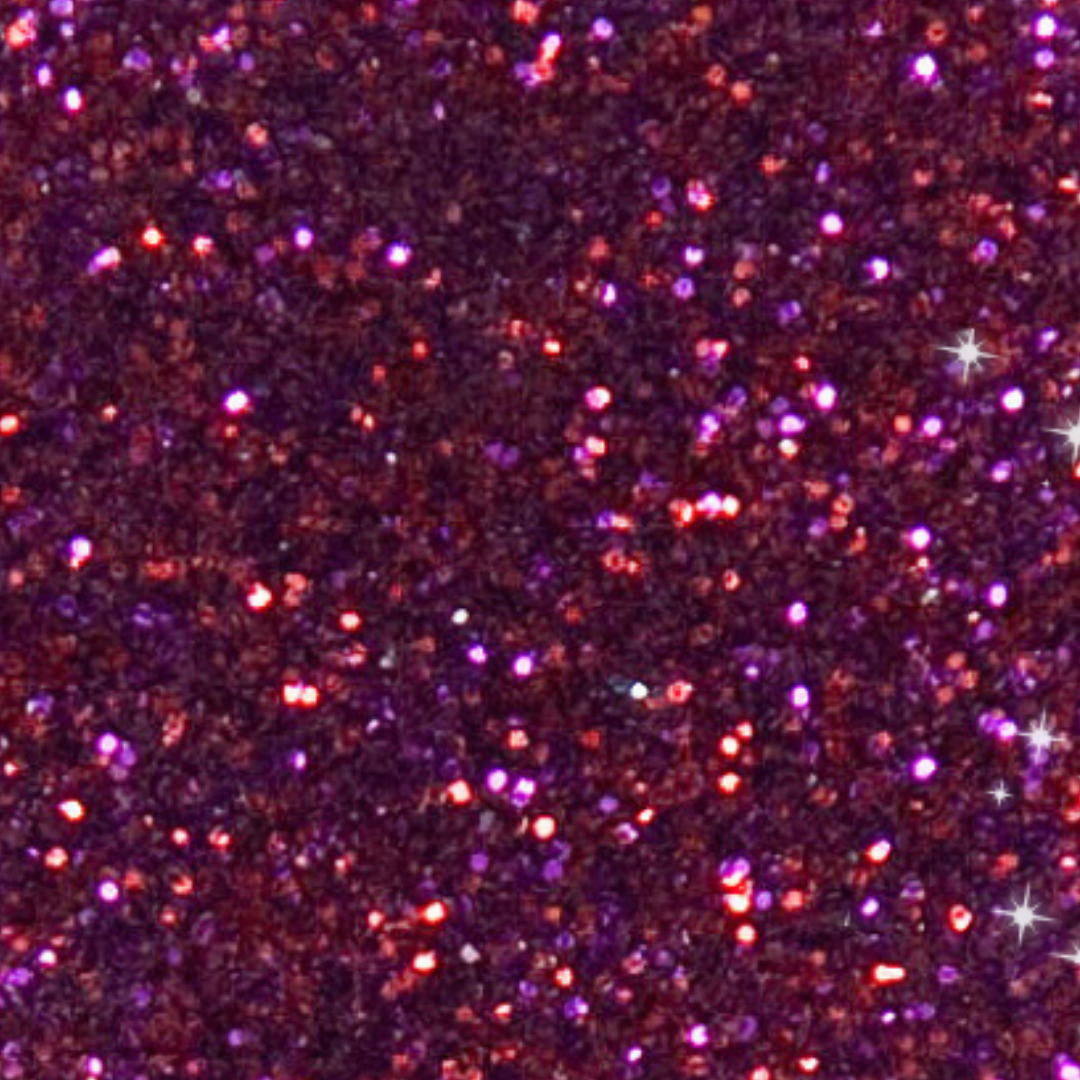 love missile red purple glitter