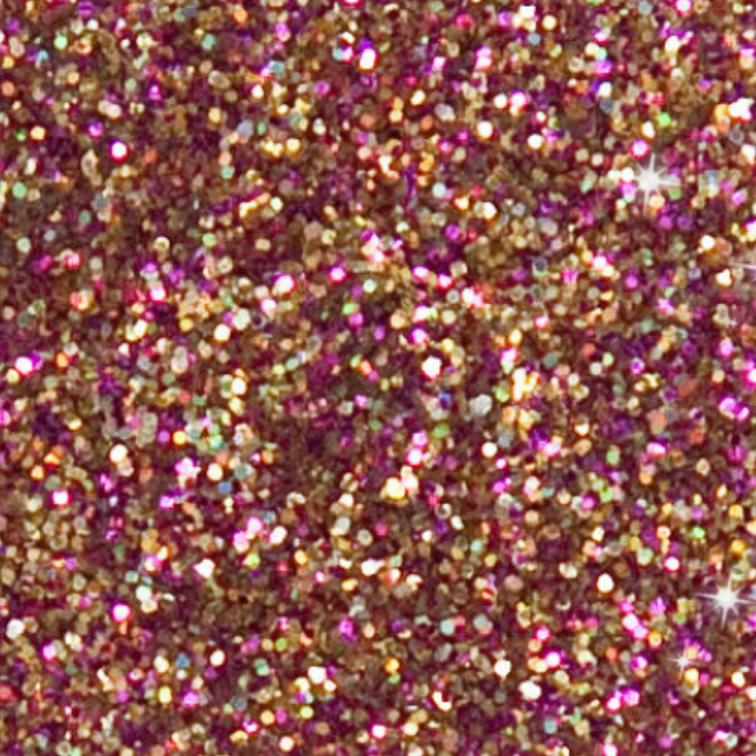 Close-up of multicolored glitter texture