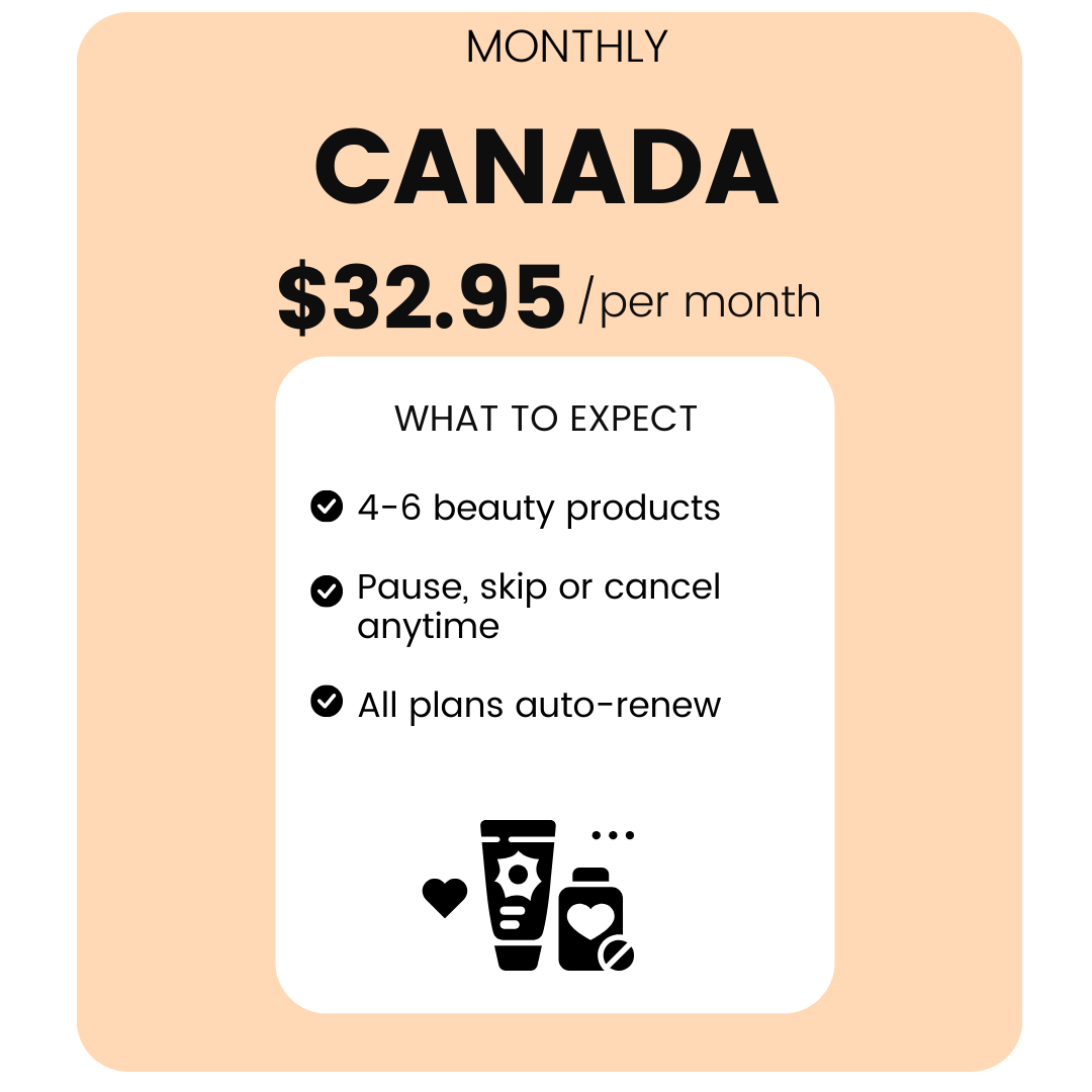 Monthly Beauty Box Canada Medusa S