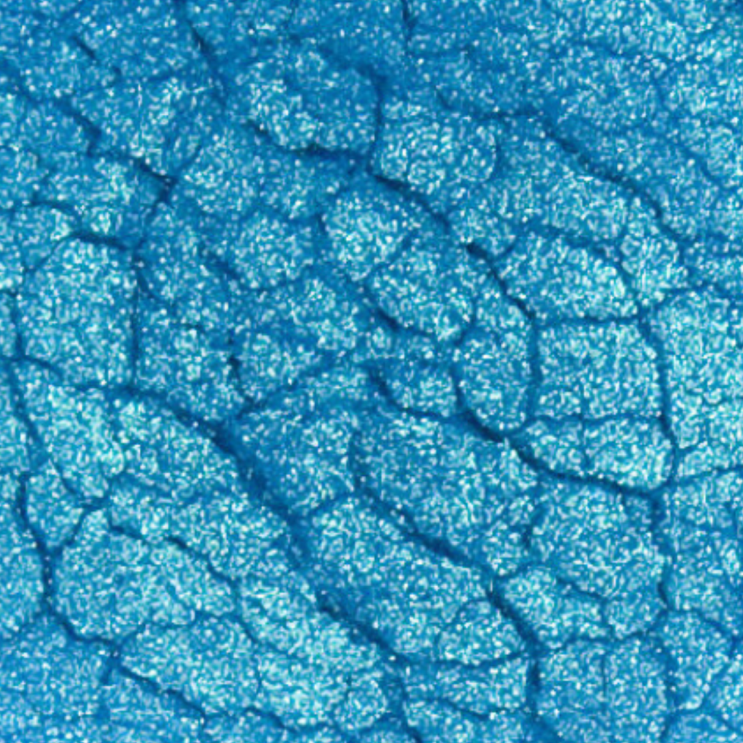 Close-up of blue textured material