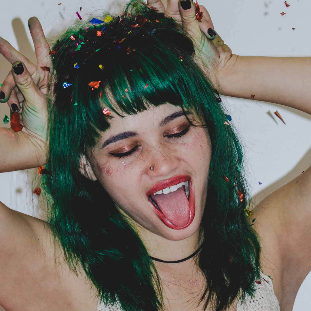 party girl emerald ivy hair dye