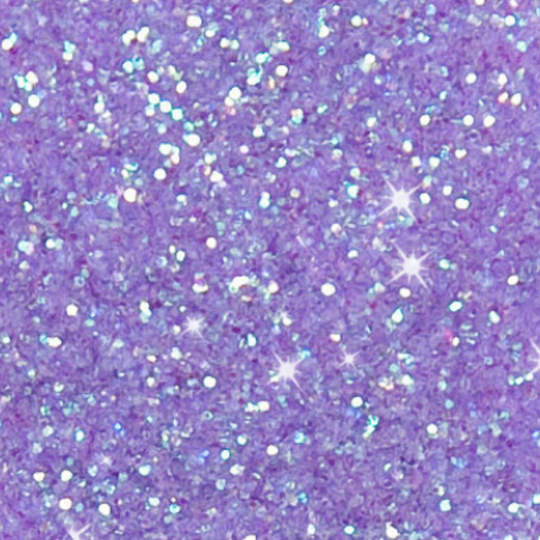 purple glitter