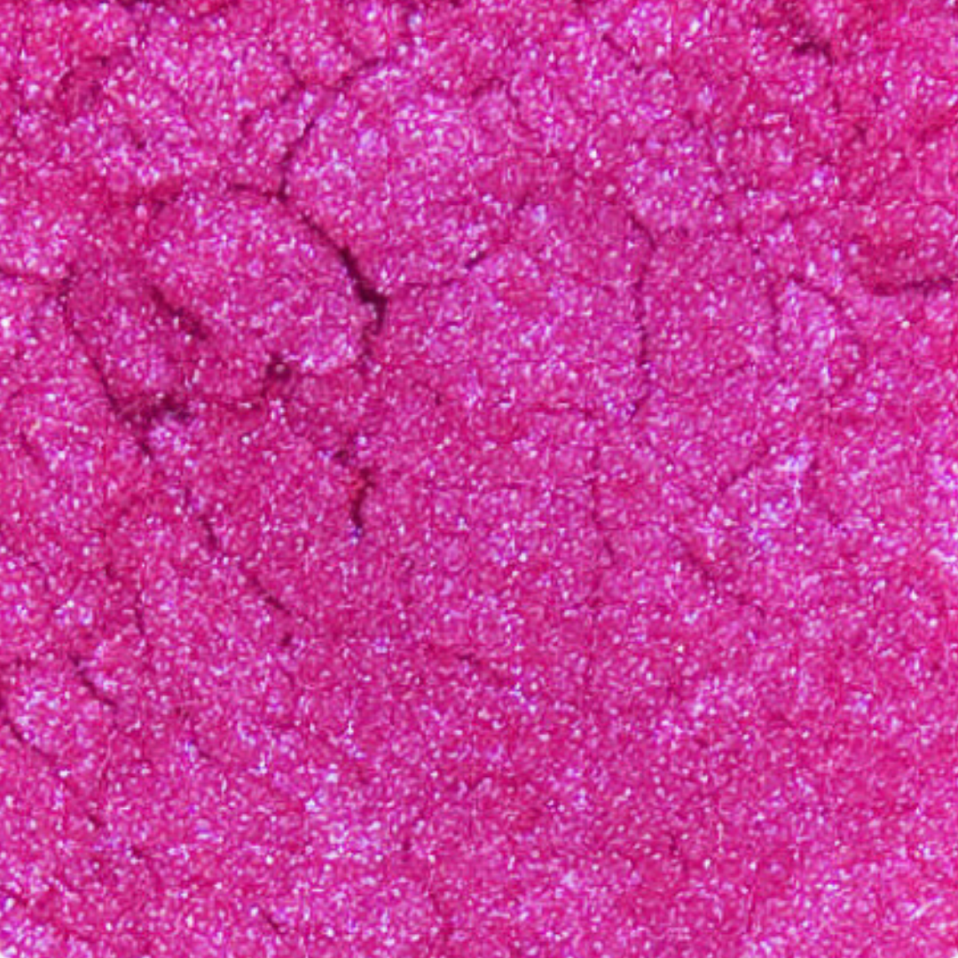 Close-up of pink glittery texture