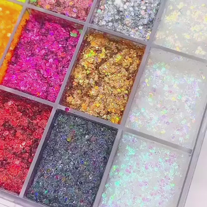 Monn Glaze Glitter eyeshadow palette