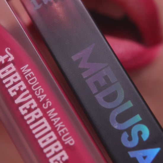 UGC creator video swatching on lips faint and BFF