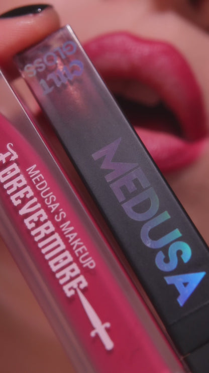 UGC creator video swatching on lips faint and BFF