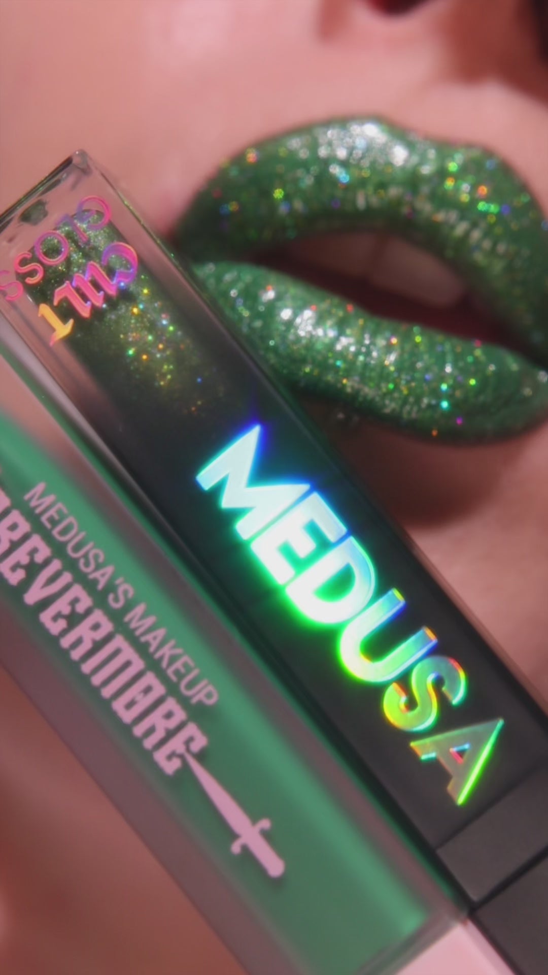 UGC video swatching Toxic and Wicked