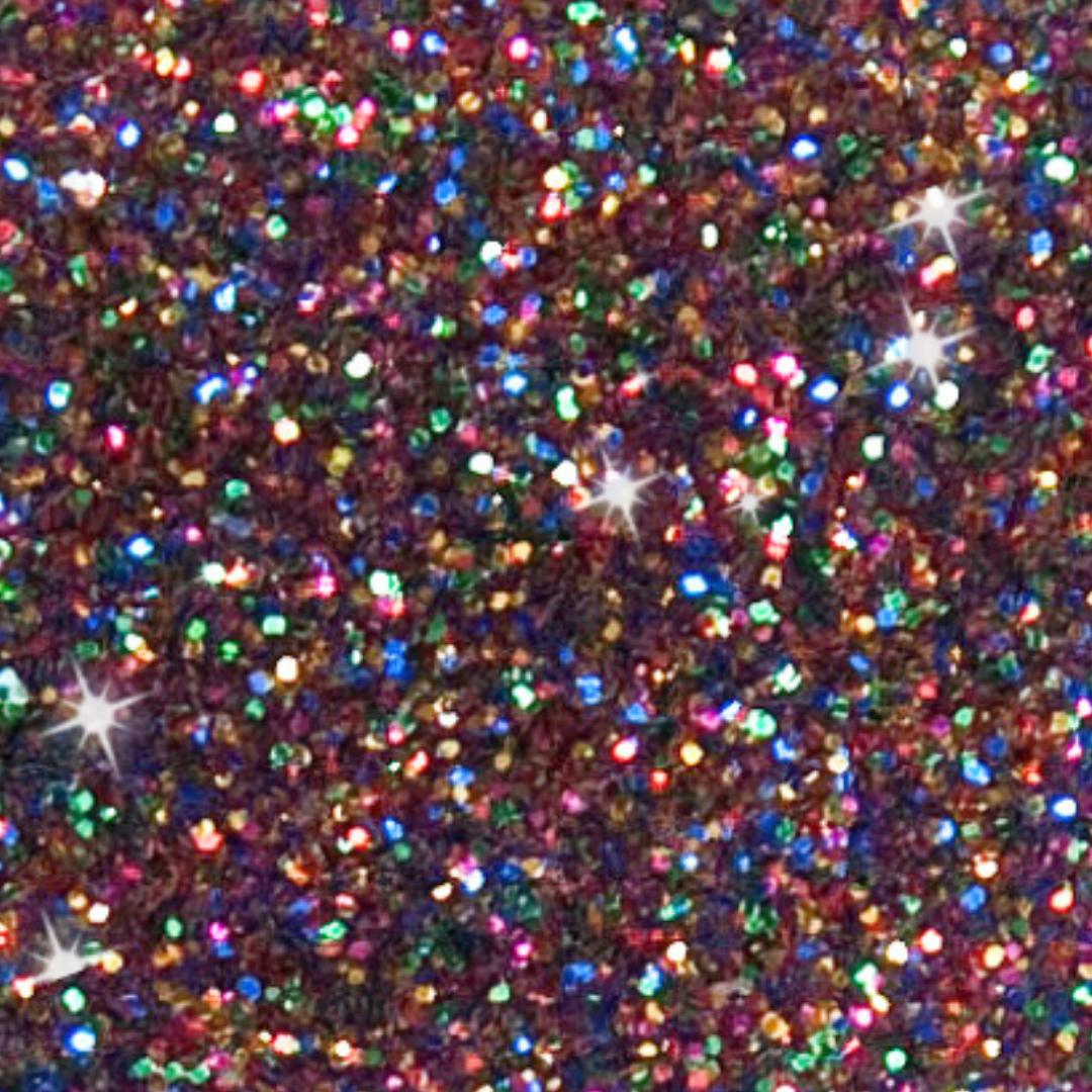 Multicolored glitter texture