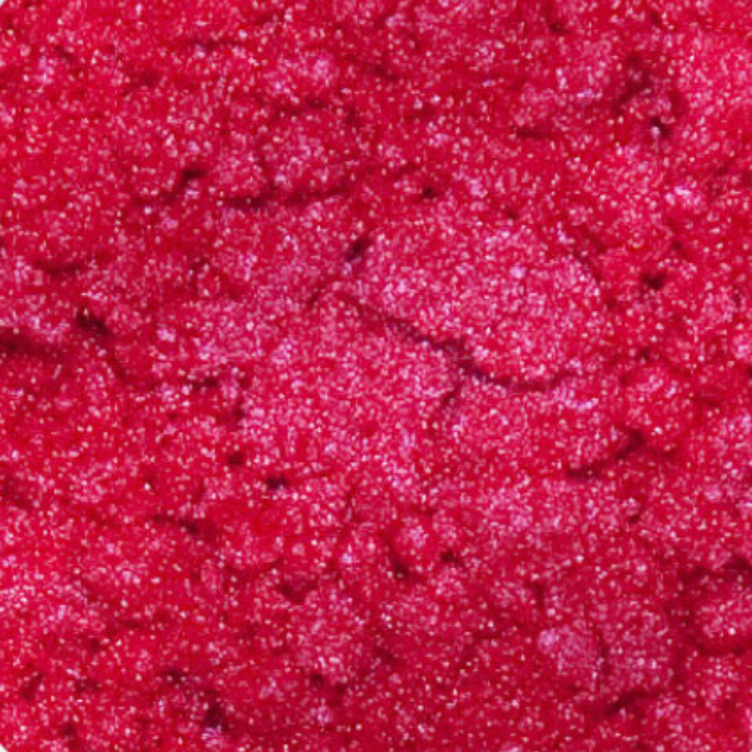 Close-up of a textured red surface with a pinkish tint