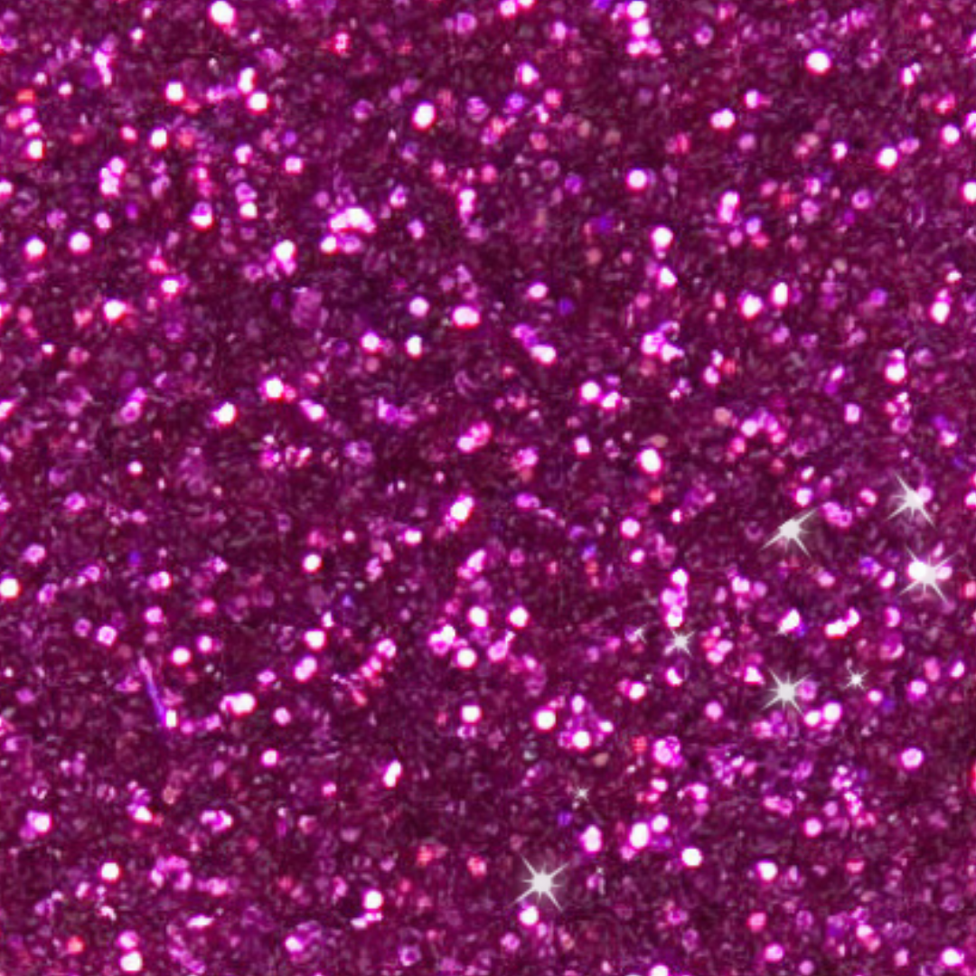 Close-up of pink glitter texture