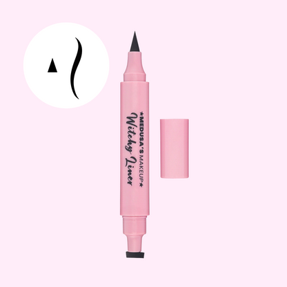 All in one, waterproof winged eyeliner stamp and eyeliner pen