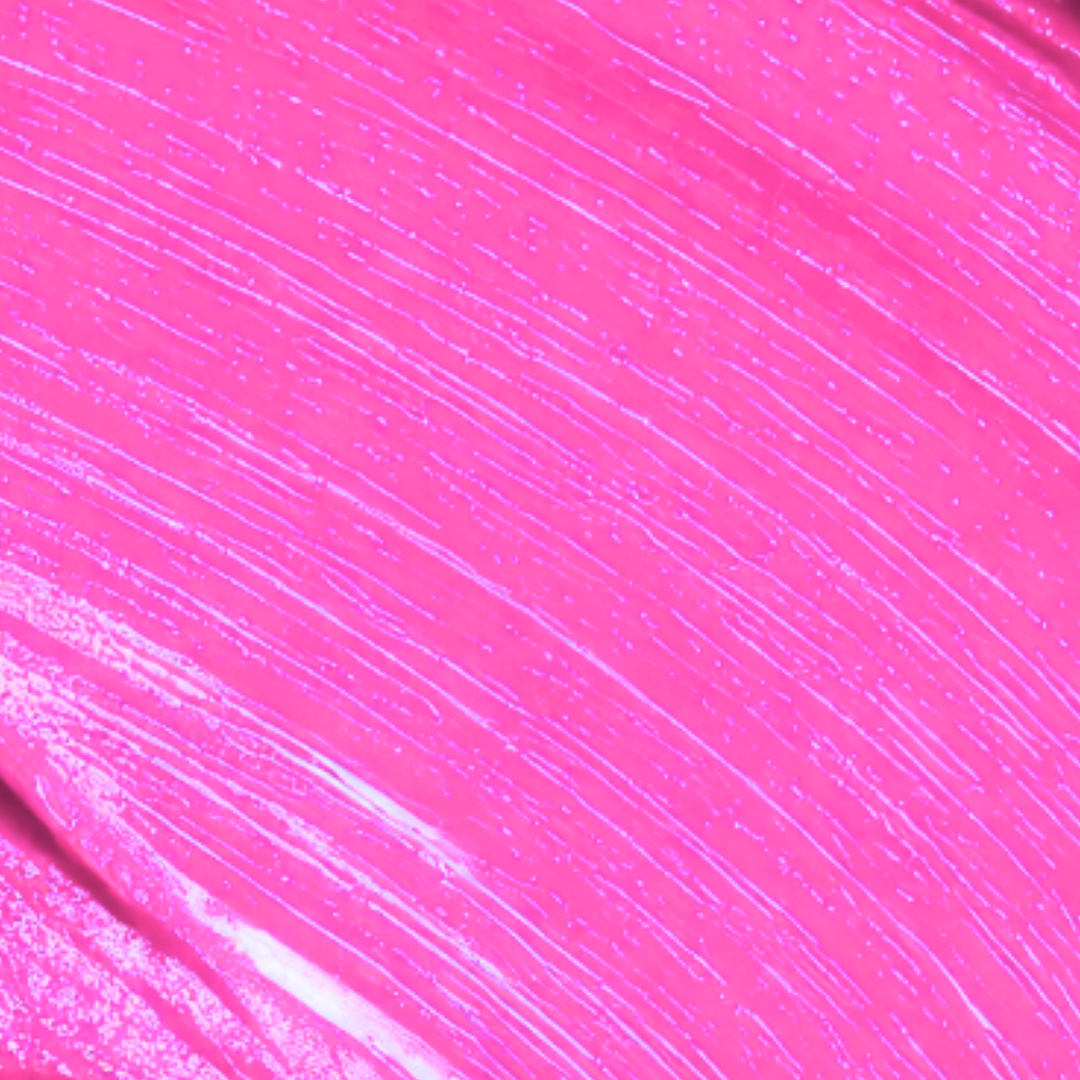 Close-up of pink textured surface with brush strokes