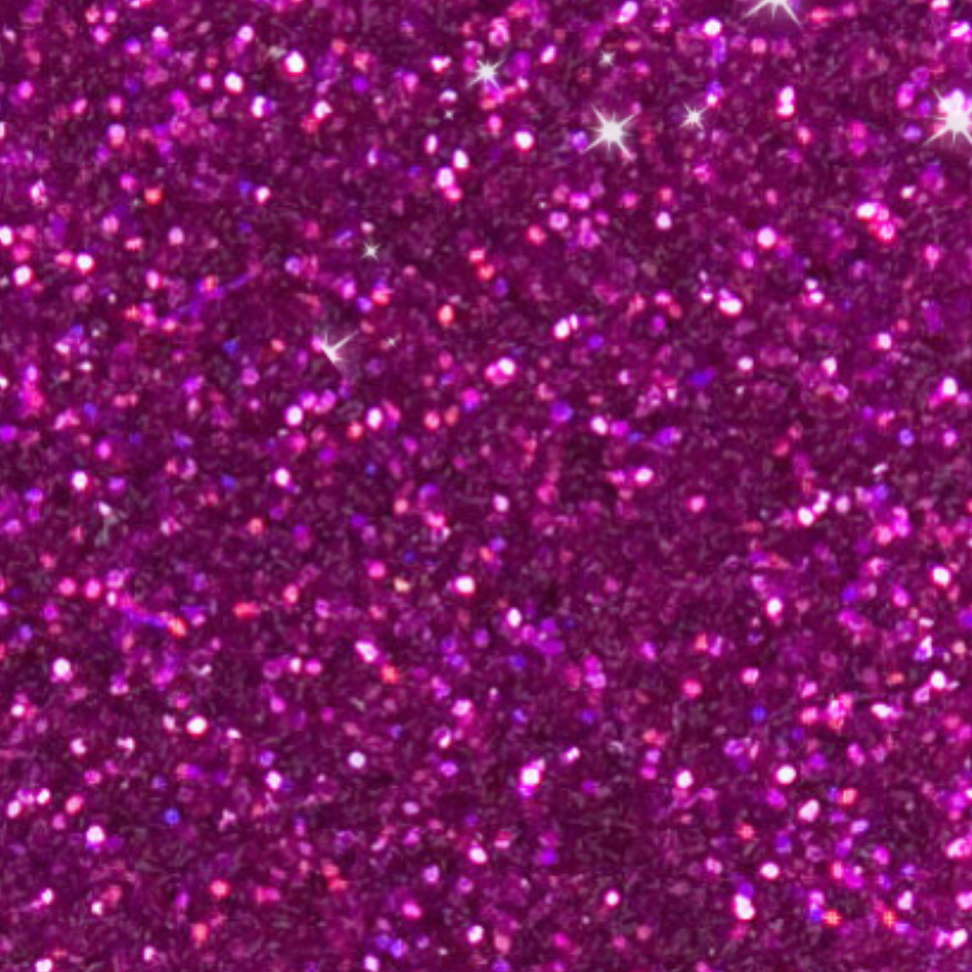 Close-up of purple glitter texture