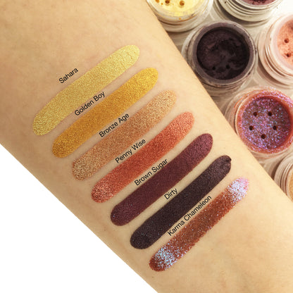 Arm swatches Eye Dust - Bronze Age