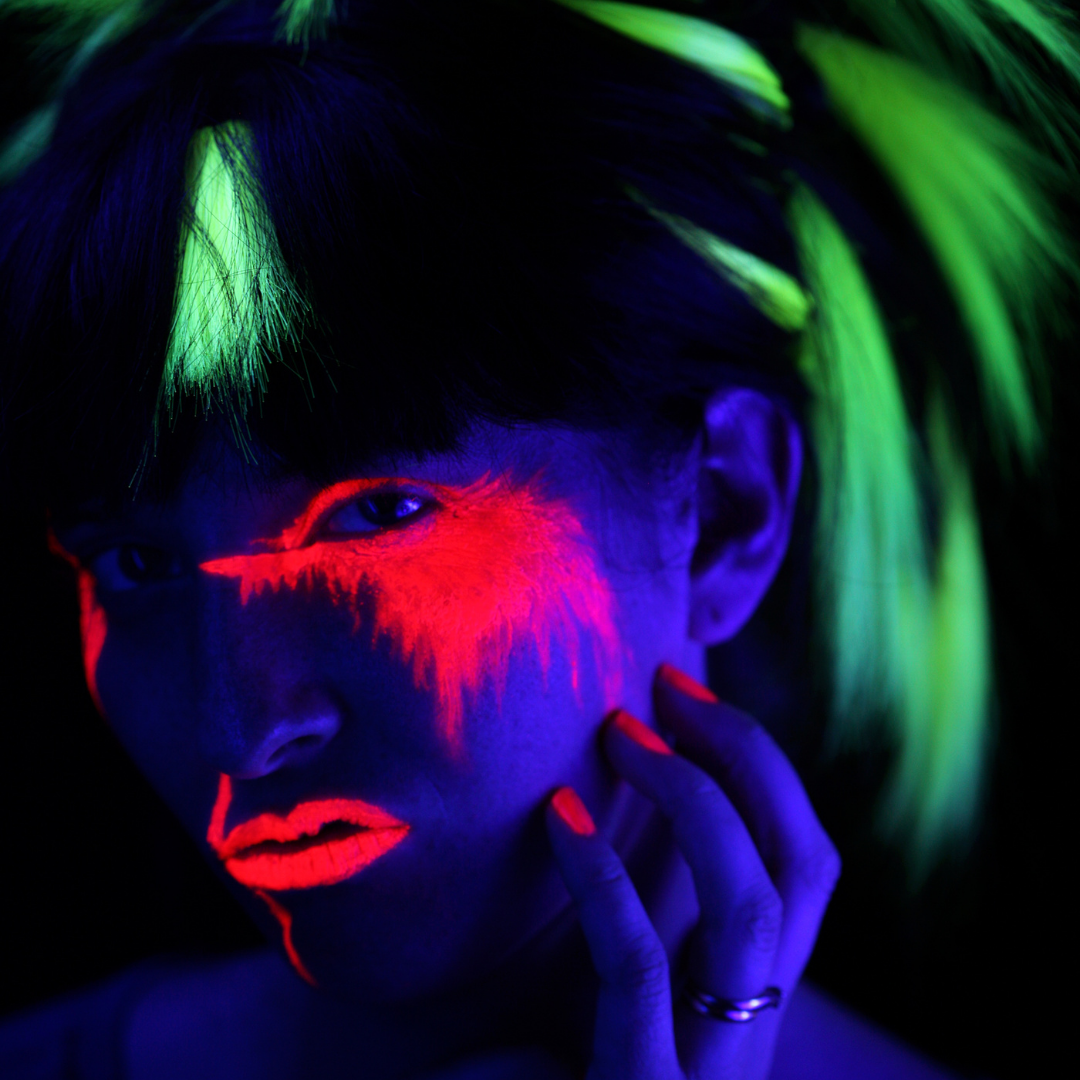 UV Neon Black Light Makeup
