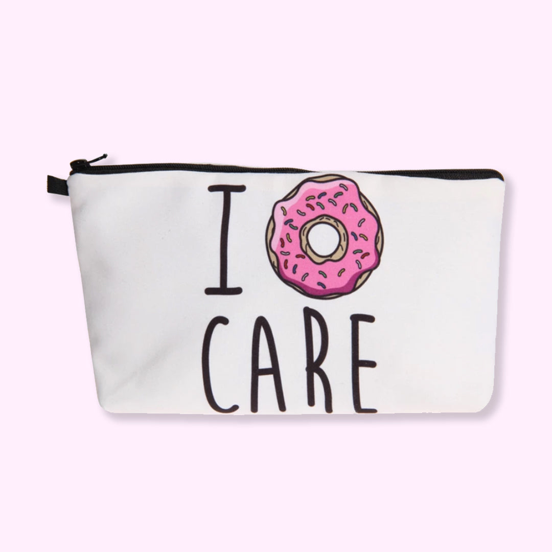 I Donut Care Cosmetic Bag