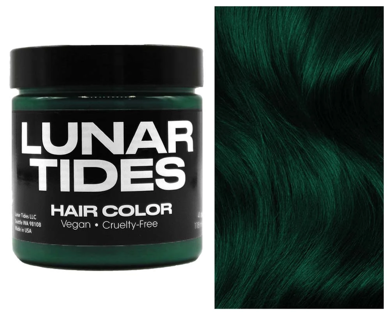 Colorist Created Aurora Australis Hair With Blue, Green, and