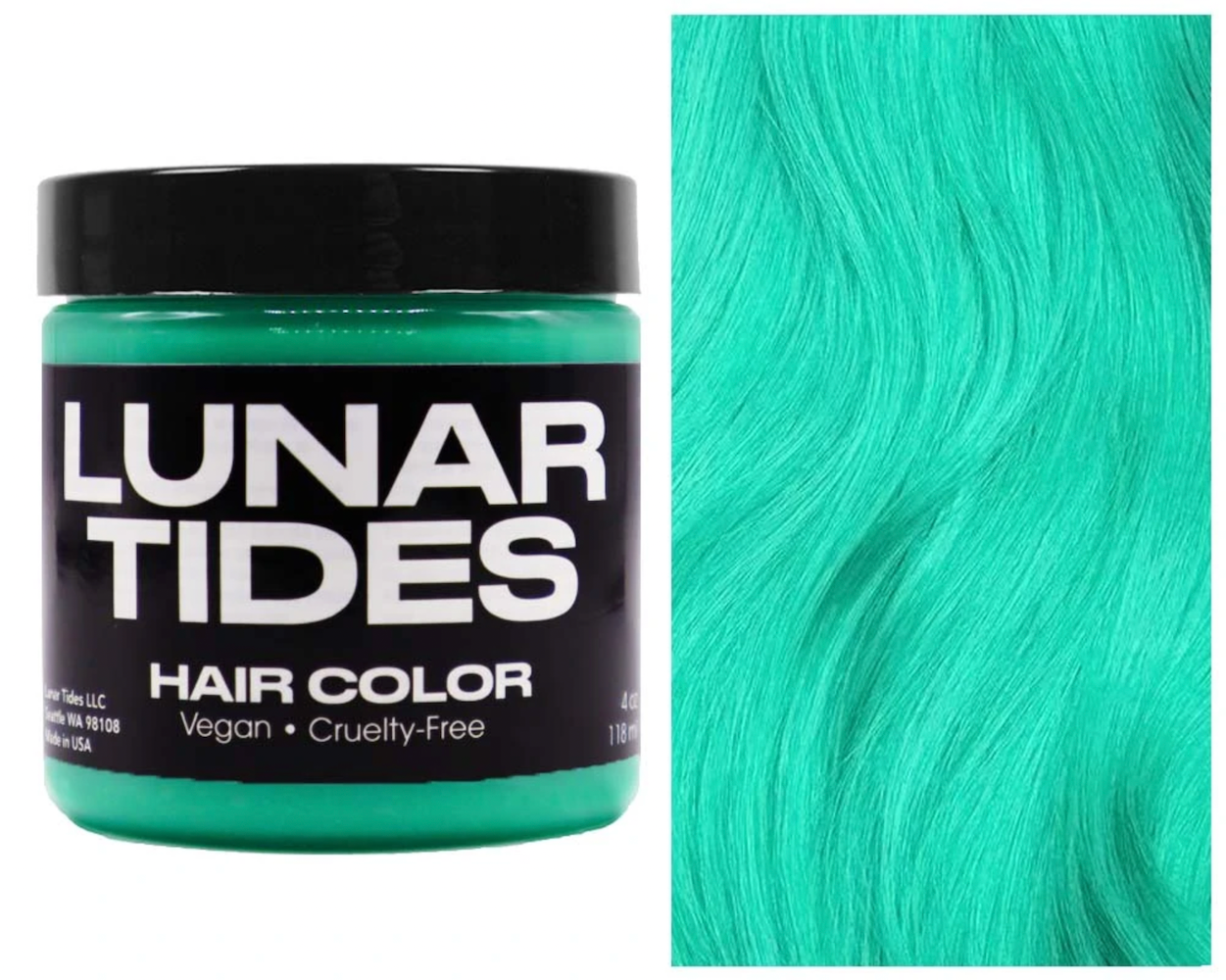 Lunar Tides Hair Dye - Beetle Green