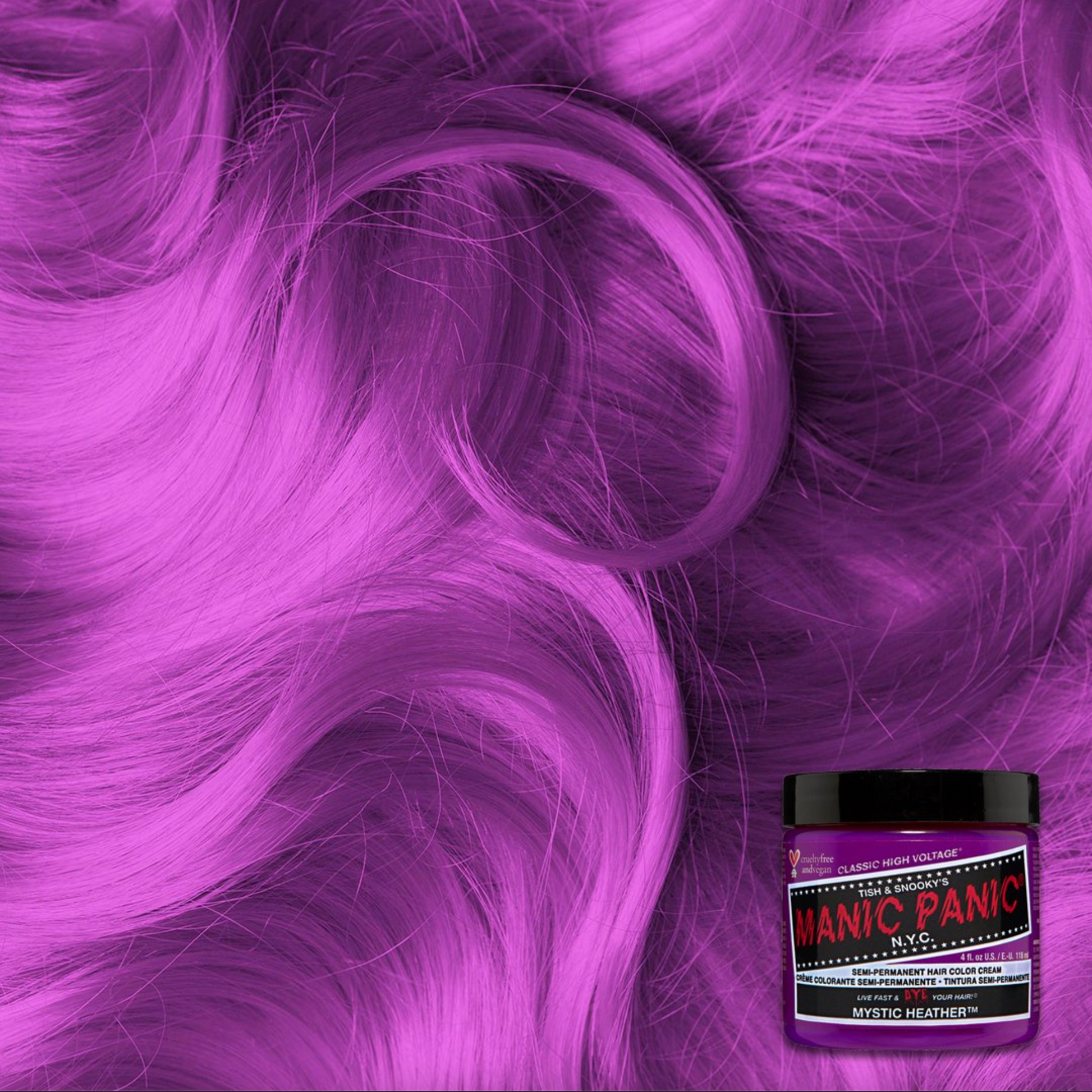 Manic Panic Hair Dye - Mystic Heather – Medusa's Makeup