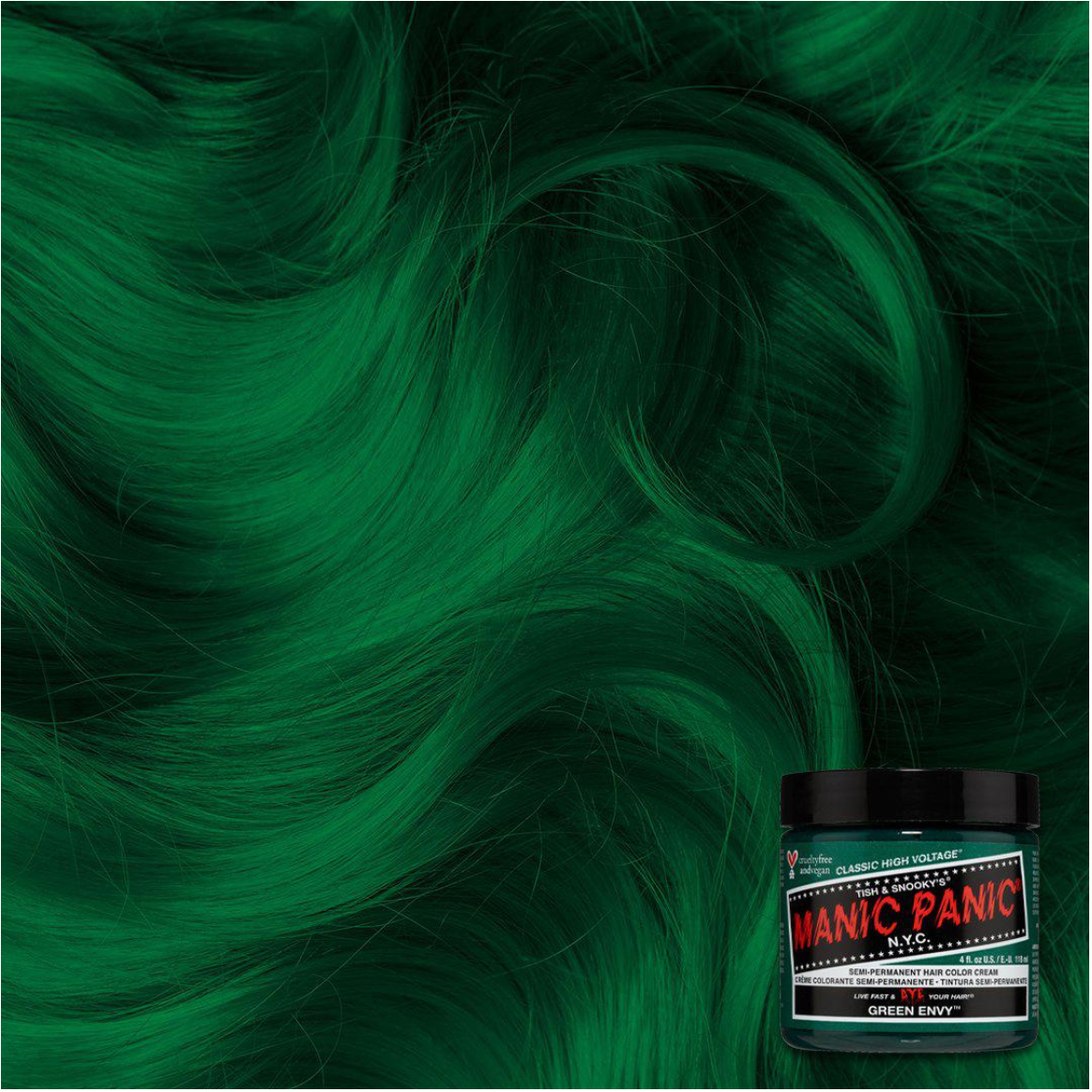 Manic Panic Hair Dye - Green Envy