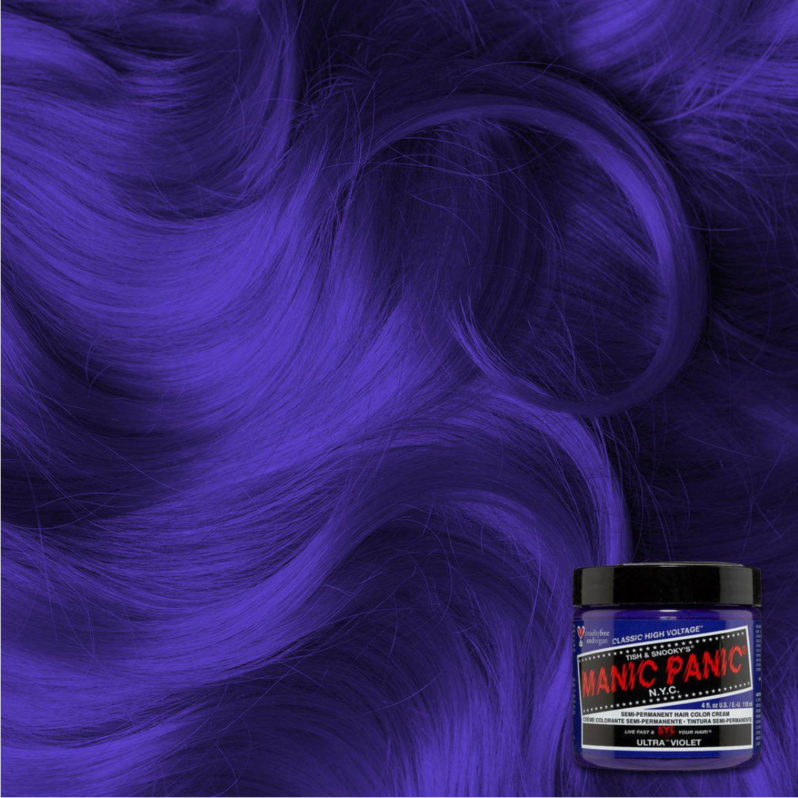 Manic Panic Hair Dye - Ultra Violet