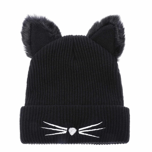 Cat Ears Knit Beanie
