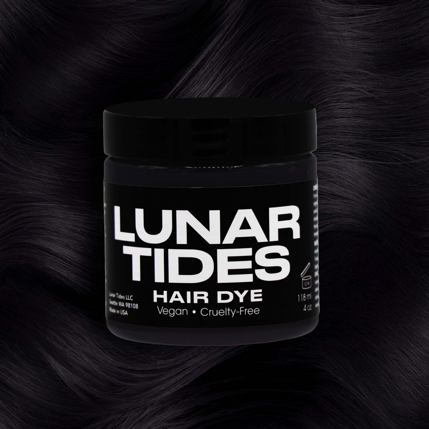 Lunar Tides Hair Dye - Eclipse Black