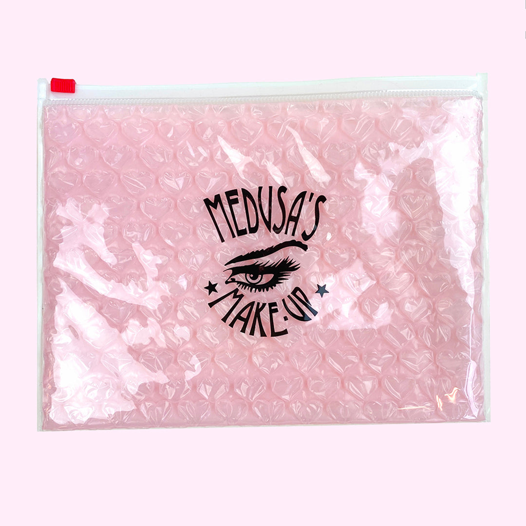 Medusa Bubble Hearts Makeup Bag