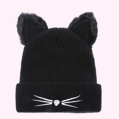 Cat Ears Knit Beanie