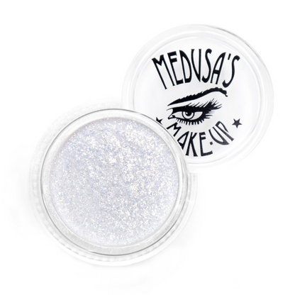 natural glitter makeup - glitter eyeshadow - Glitter - Shooting Star (blue iridescence)