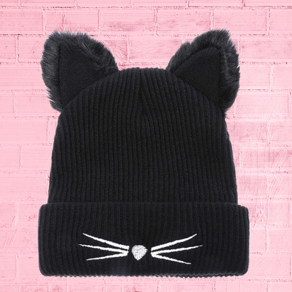 Cat Ears Knit Beanie