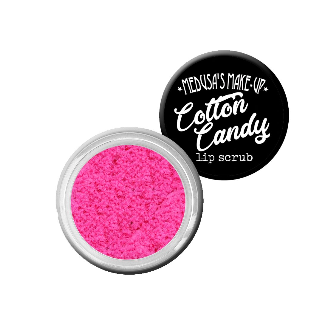 Hot pink Cotton Candy Lip Scrub