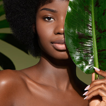 model with beautiful clear skin