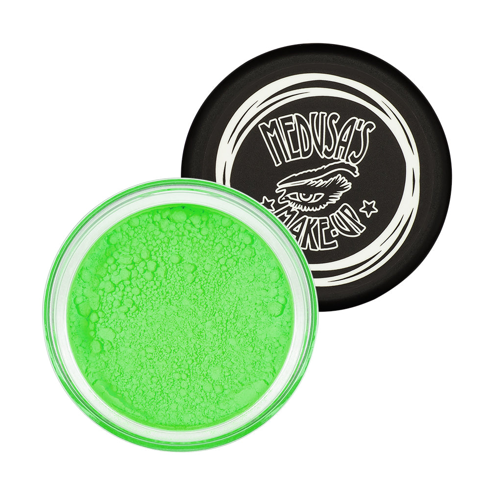 UV Neon Pigment Makeup - Fluorescent Green – Medusa's Makeup