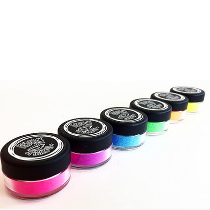 UV Neon Pigment Makeup - 6 Piece Bundle