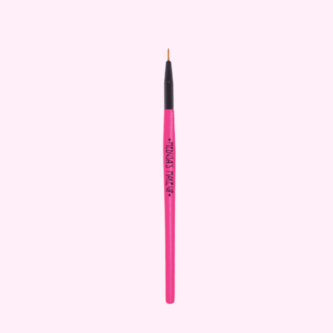 Pink eyeliner brush
