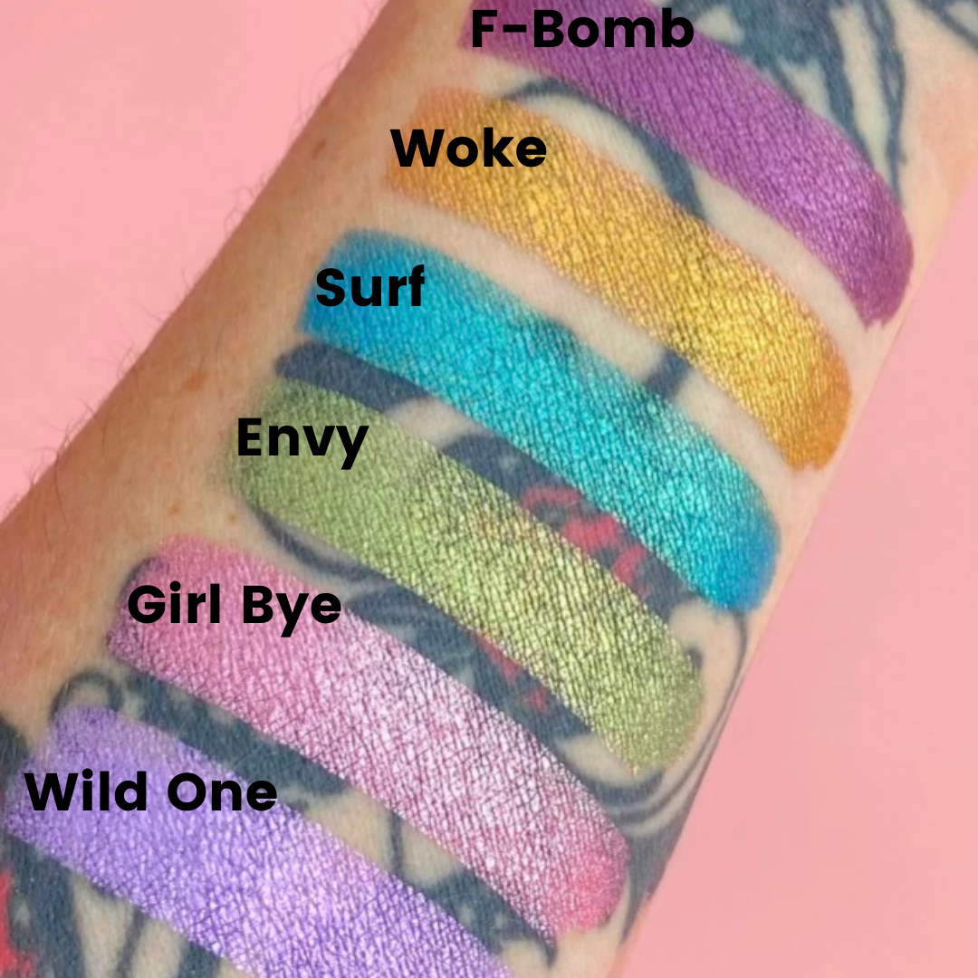 Baked Eyeshadow Swatches